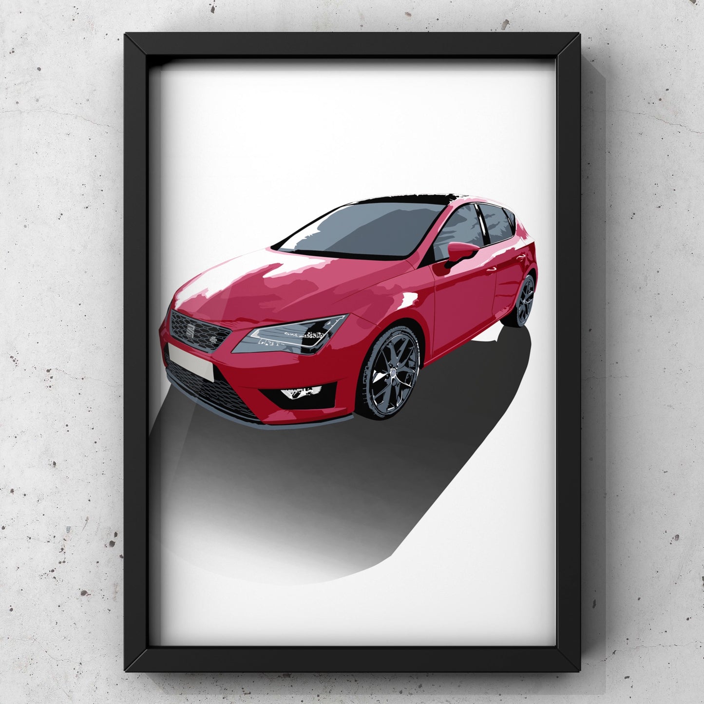 Car/Vehicle Print | Commission | A4 A3 - Millstones & Moor