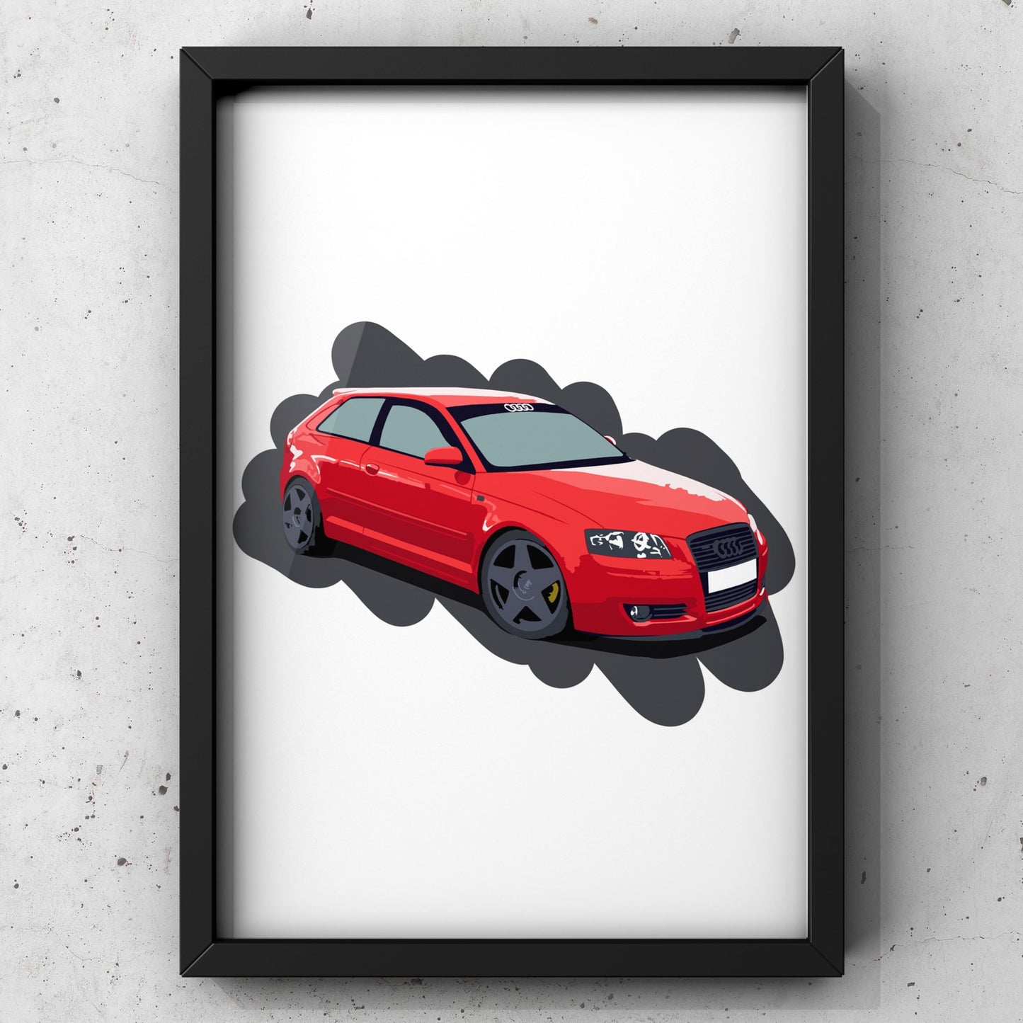 Car/Vehicle Print | Commission | A4 A3 - Millstones & Moor