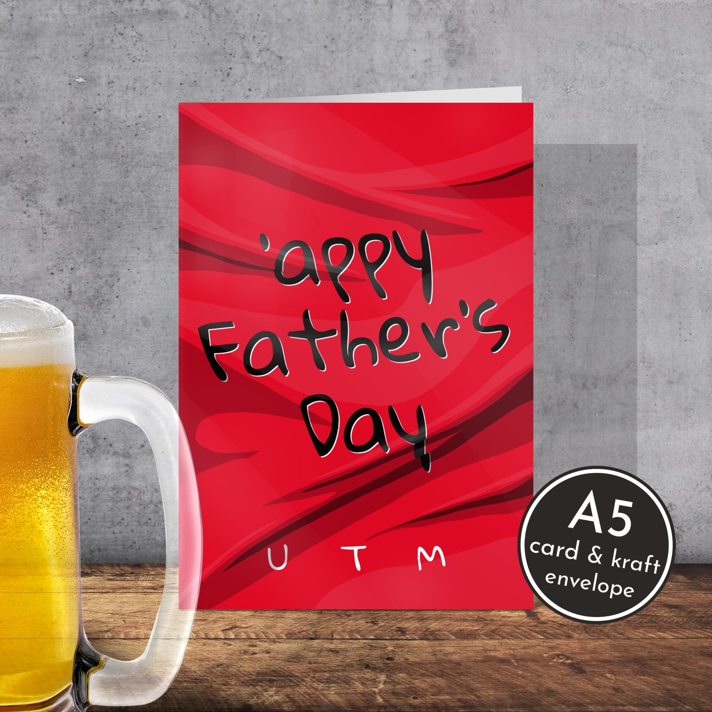 Rotherham United Football Club Father’s Day Card | Yorkshire Slang | A5 Card and Envelope - Millstones & Moor