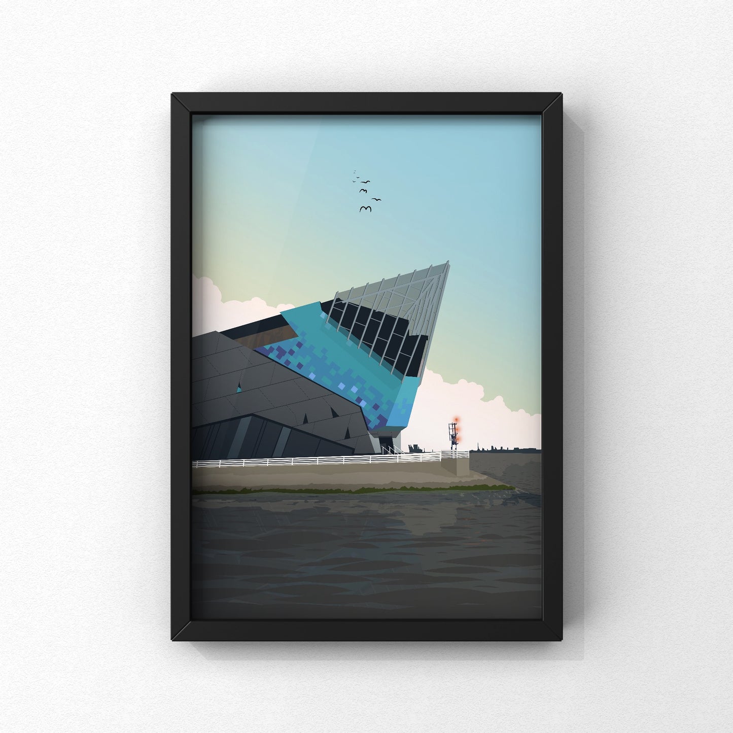 The Deep Hull | Yorkshire Print | A5 A4 A3 - Millstones & Moor