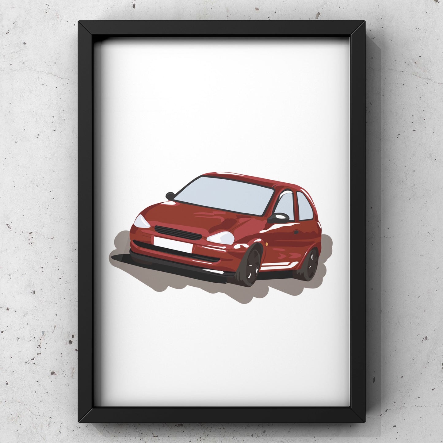 Car/Vehicle Print | Commission | A4 A3 - Millstones & Moor