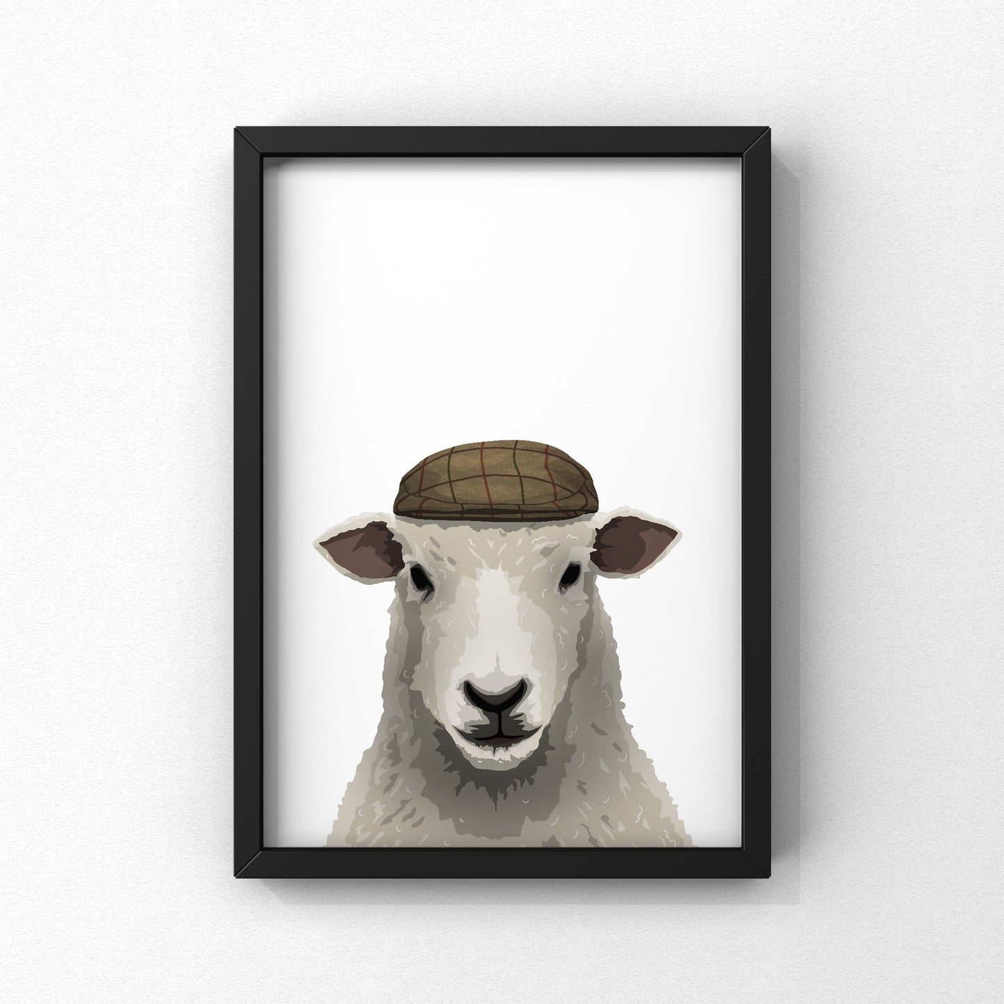Yorkshire Sheep | Yorkshire Print | A5 A4 A3 - Millstones & Moor