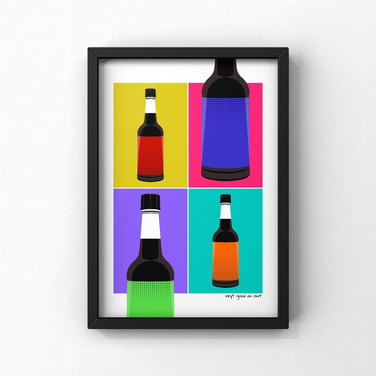 Henderson’s Relish Pop Art Print | Sheffield Print | A5 A4 A - Millstones & Moor