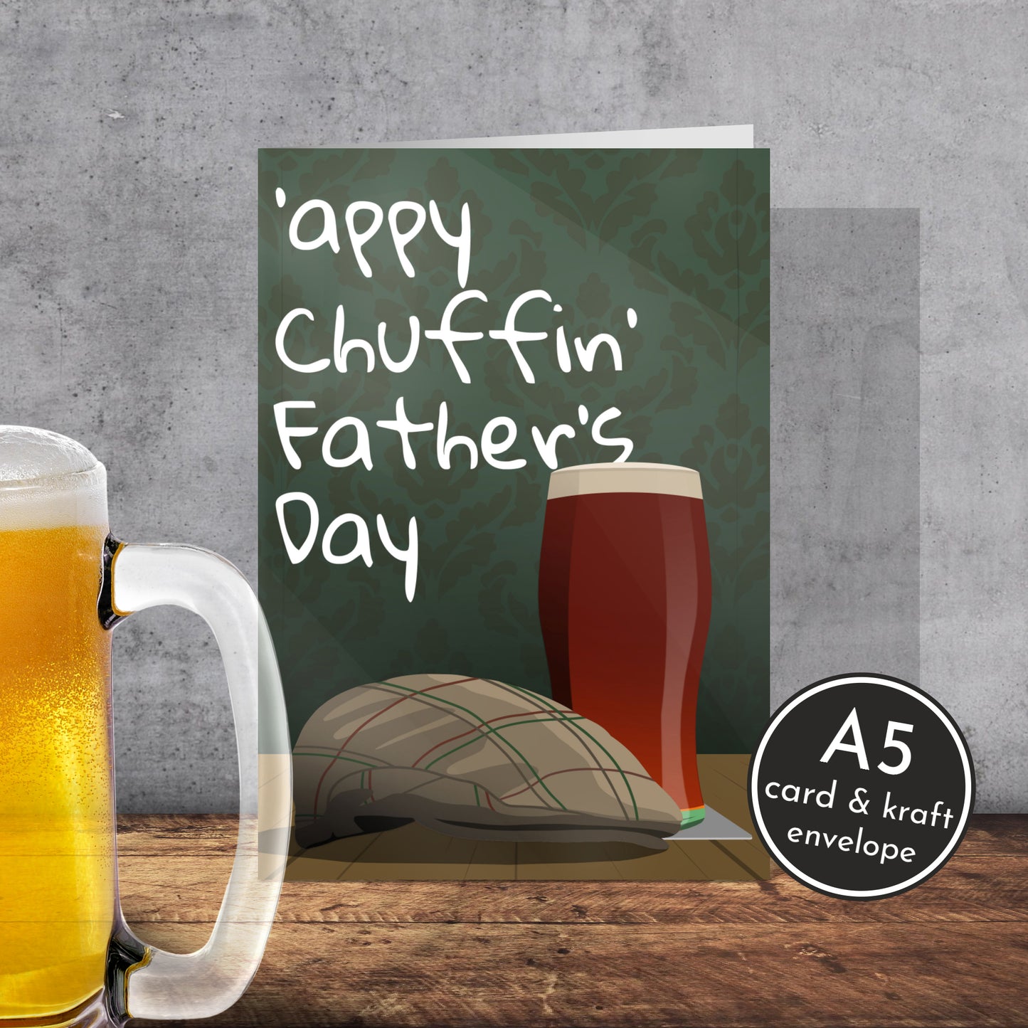 Yorkshire Father’s Day Card | Yorkshire Slang | A5 Card and Envelope - Millstones & Moor