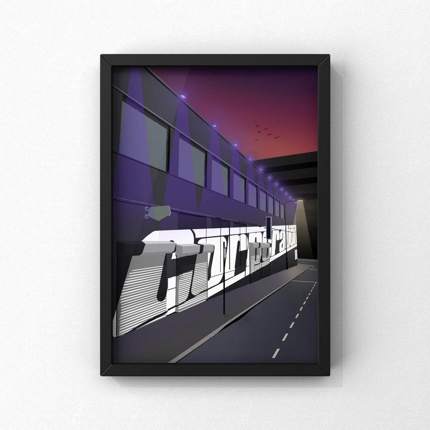 Corporation Print | Sheffield Print | A5 A4 A3 - Millstones & Moor
