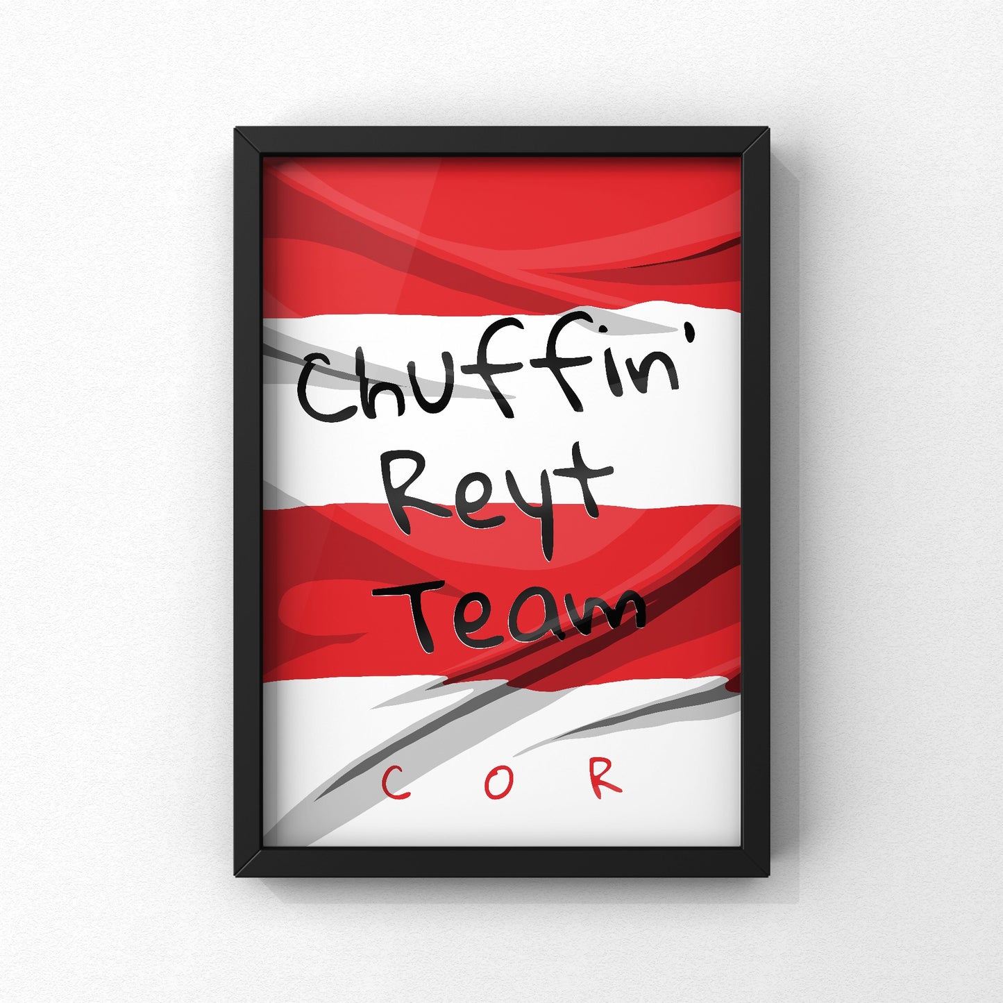 Doncaster Rovers Shirt Print | DRFC | A5 A4 A3 - Millstones & Moor