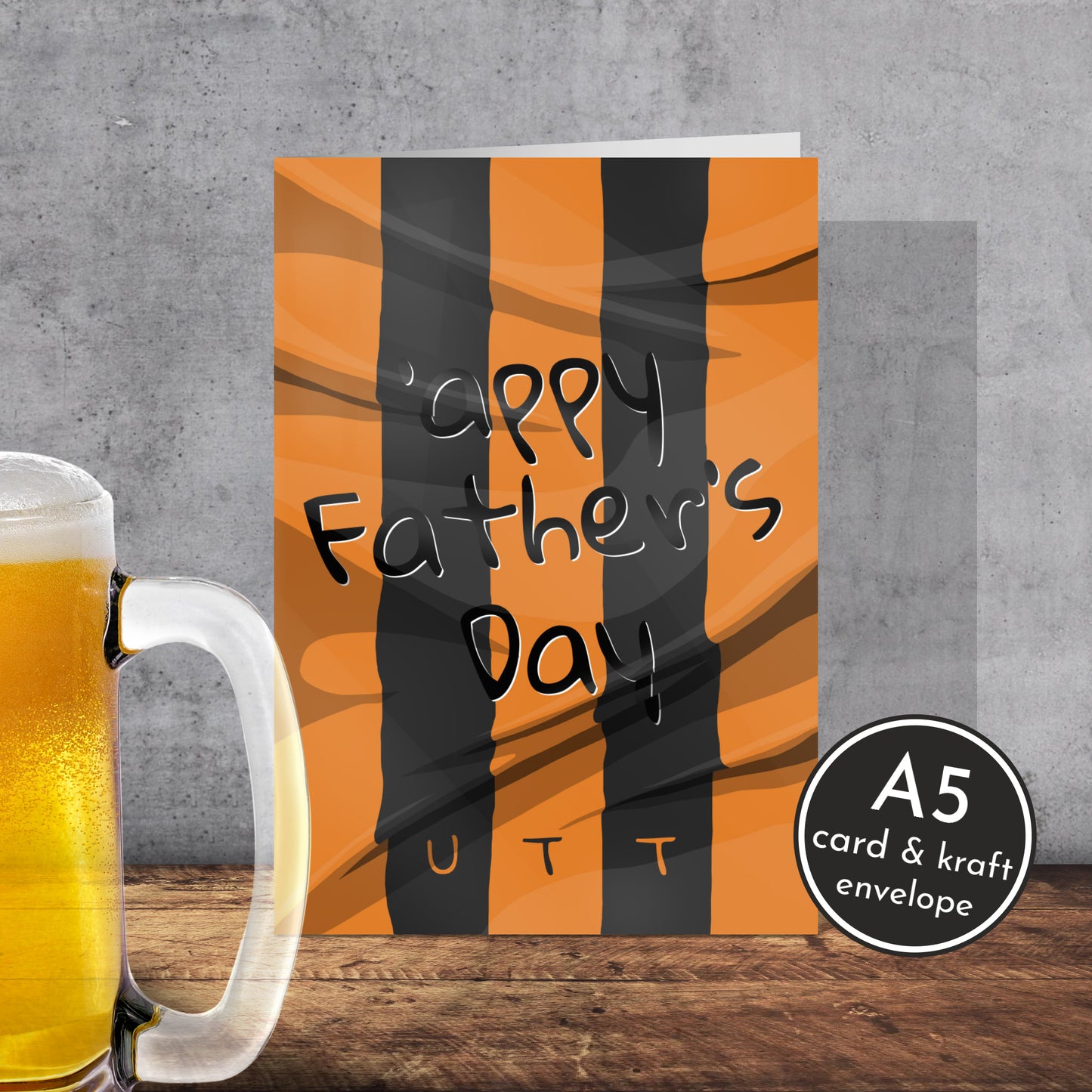 Hull City Football Club Father’s Day Card | Yorkshire Slang | A5 Card and Envelope - Millstones & Moor