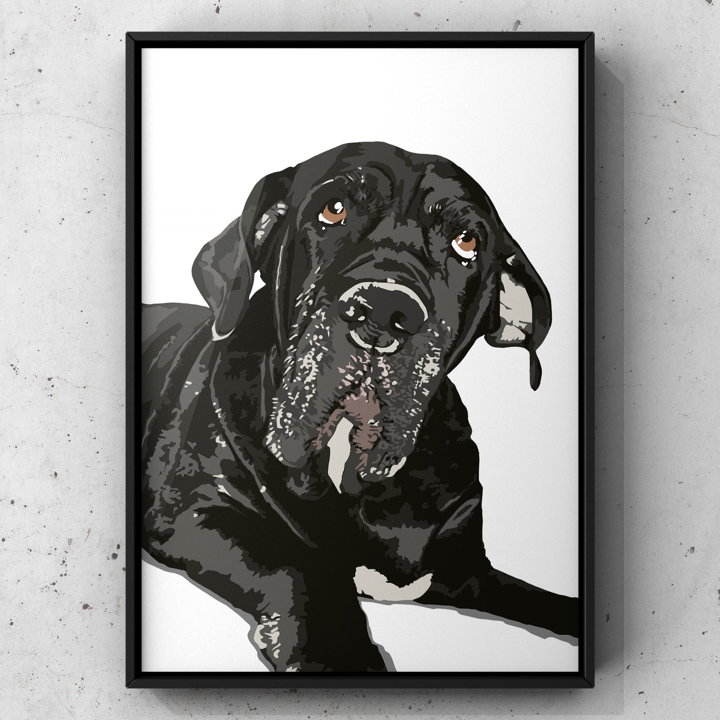 Animal/Pet Print | Commission | A4 A3 - Millstones & Moor