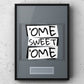 ‘Ome Sweet ‘Ome Yorkshire Print | Yorkshire Slang | A5 A4 A3