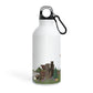 Peak District National Park illustrated metal water bottle