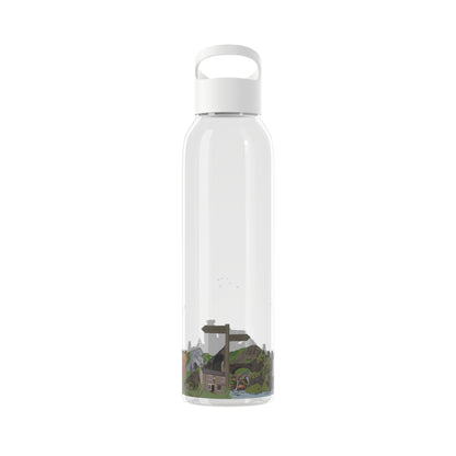 Peak District Illustrated Water Bottle - Millstones & Moor