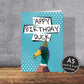 Happy Birthday Duck Card | Yorkshire slang | A5 Card and Envelope - Millstones & Moor