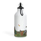 Peak District National Park illustrated metal water bottle