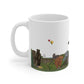 Peak District Illustrated Mug - Millstones & Moor