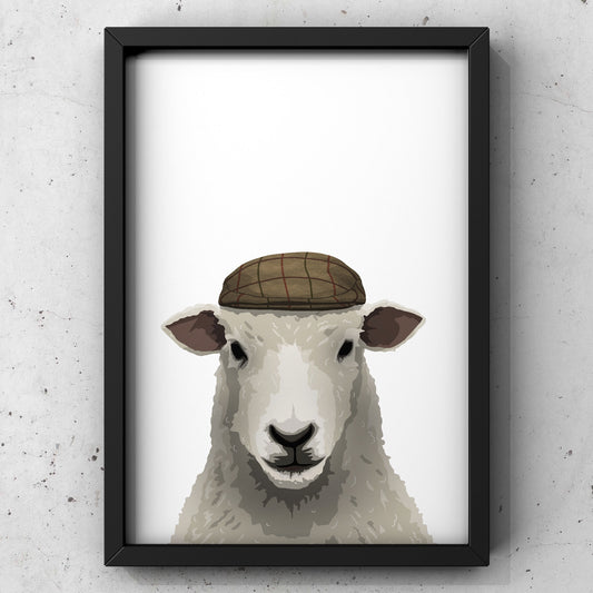 Yorkshire Sheep | Yorkshire Print | A5 A4 A3