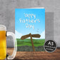 Yorkshire Father’s Day Card | Yorkshire Slang | A5 Card and Envelope - Millstones & Moor