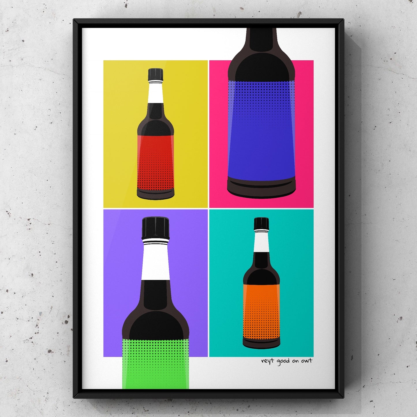 Henderson’s Relish Pop Art Print | Sheffield Print | A5 A4 A