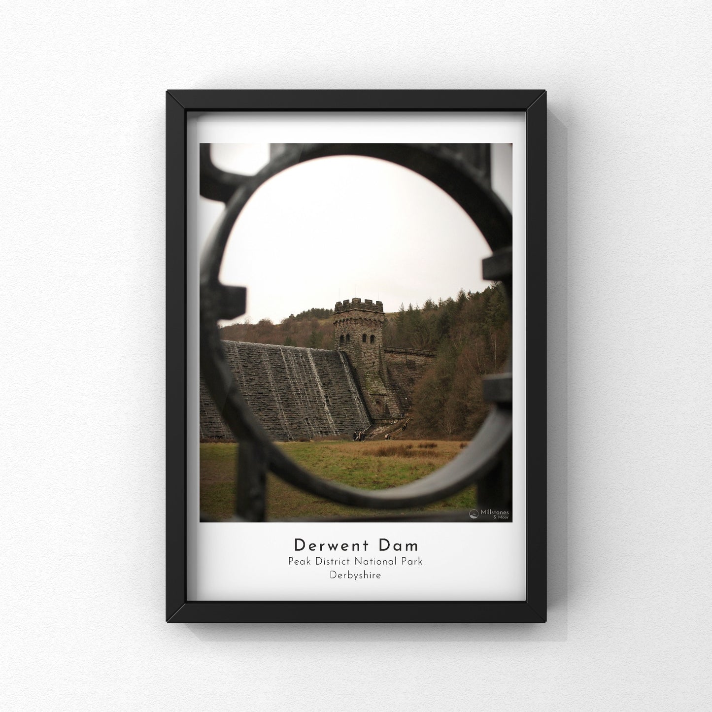 Derwent Dam Photograph Print | Peak District Photo Artwork | A5 A4 A3