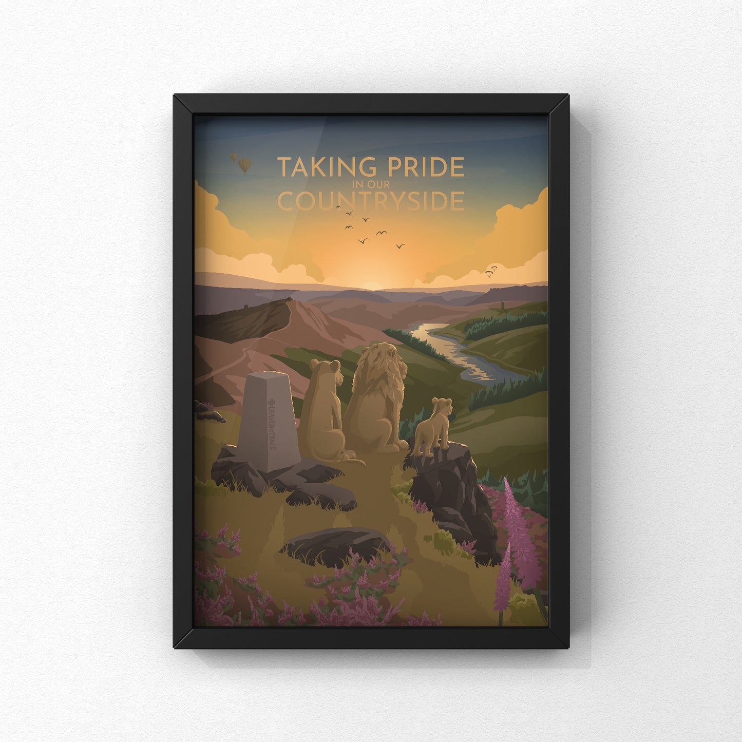 Taking Pride in Our Countryside | Pride of Yorkshire Print | A5 A4 A3