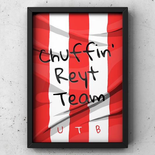 Sheffield United Shirt Print | SUFC | A5 A4 A3