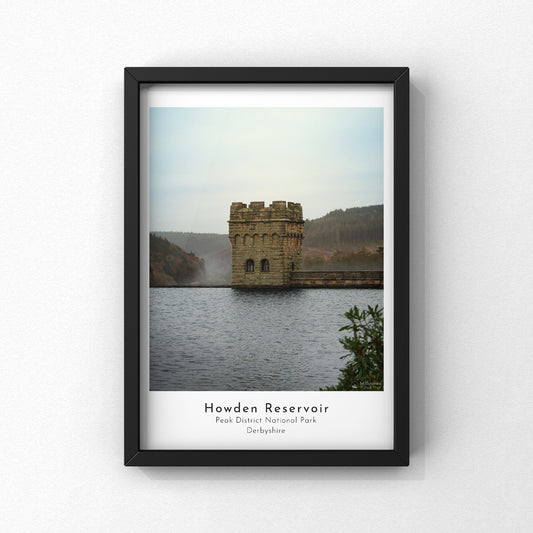 Howden Reservoir Photograph Print | Peak District Photo Artwork | A5 A4 A3
