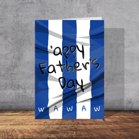 Sheffield Wednesday Father’s Day Card | Yorkshire Slang | A5 Card and Envelope