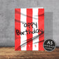 Sheffield United Themed Birthday Card | Sheffield Slang | A5 Card and Envelope - Millstones & Moor
