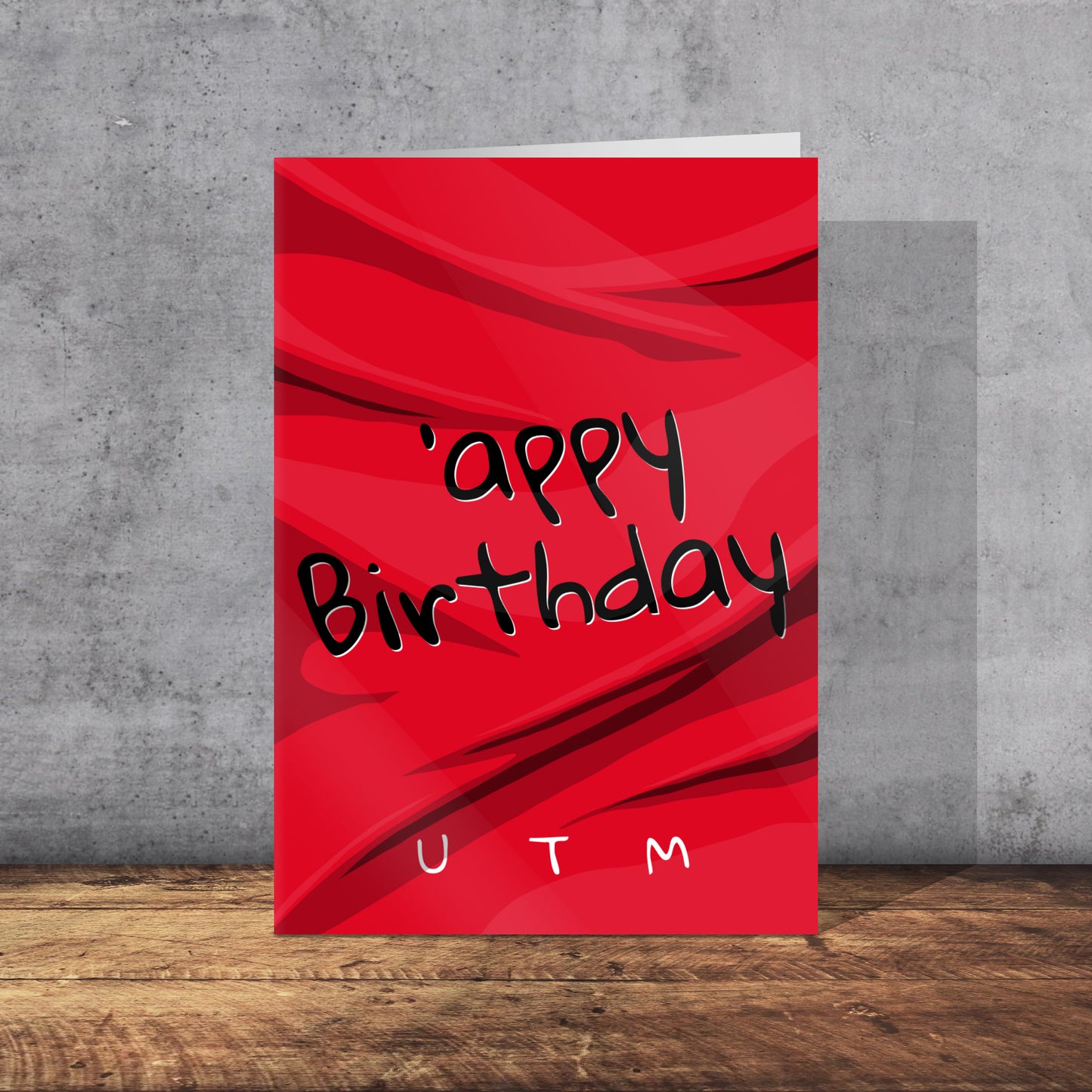 Rotherham United Themed Birthday Card | Yorkshire Slang | A5 Card and Envelope