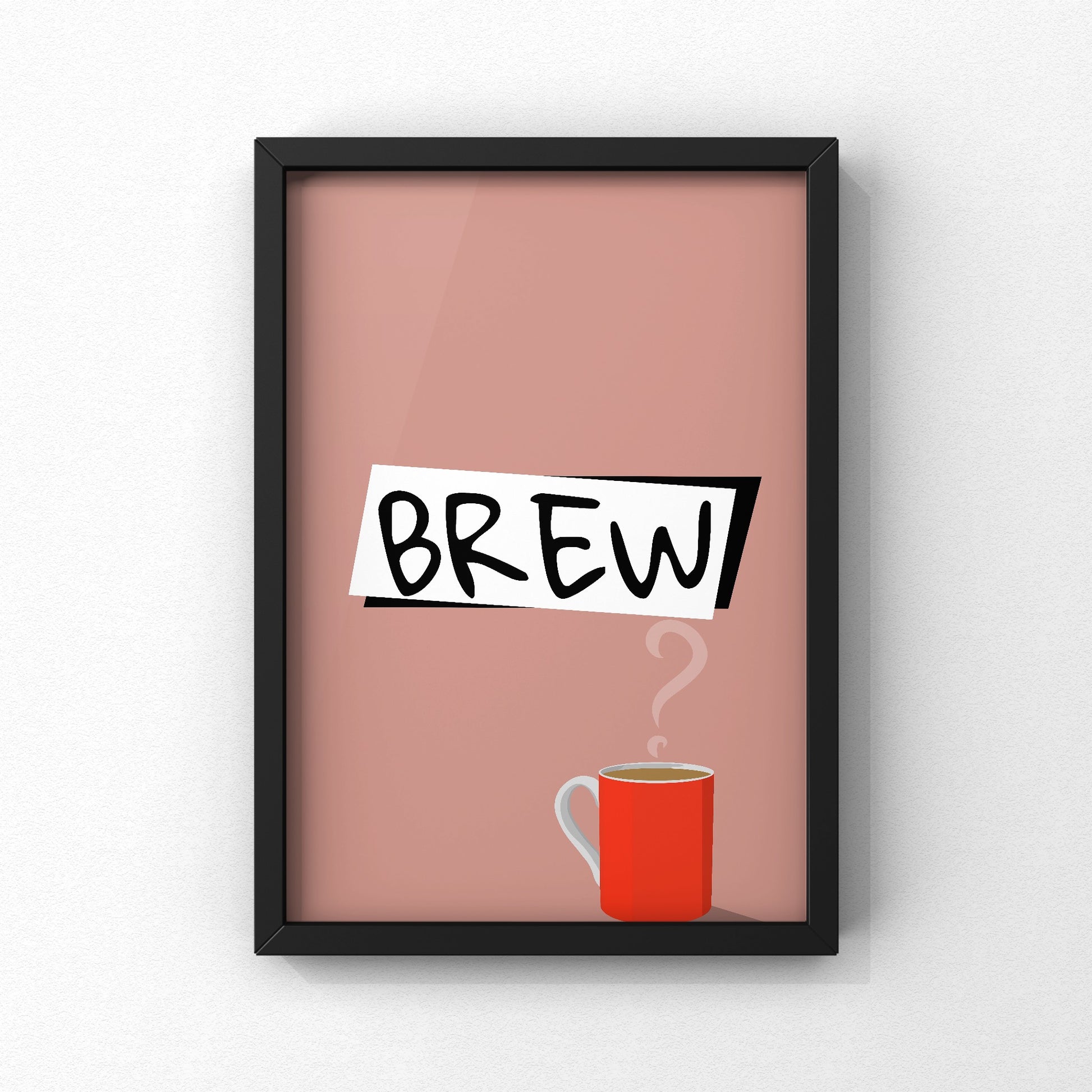 Brew? Yorkshire Print | Yorkshire Slang | A5 A4 A3 - Millstones & Moor
