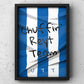 Huddersfield Town Print | HTAFC | A5 A4 A3