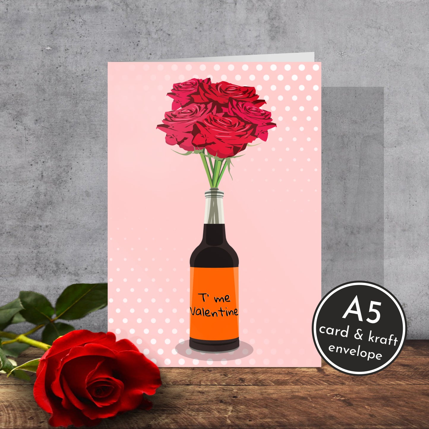 Henderson’s Relish Valentine’s Day Card | Yorkshire Slang | A5 Card and Envelope - Millstones & Moor