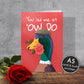 Yorkshire Duck Valentine’s Day Card | Yorkshire Slang | A5 Card and Envelope - Millstones & Moor