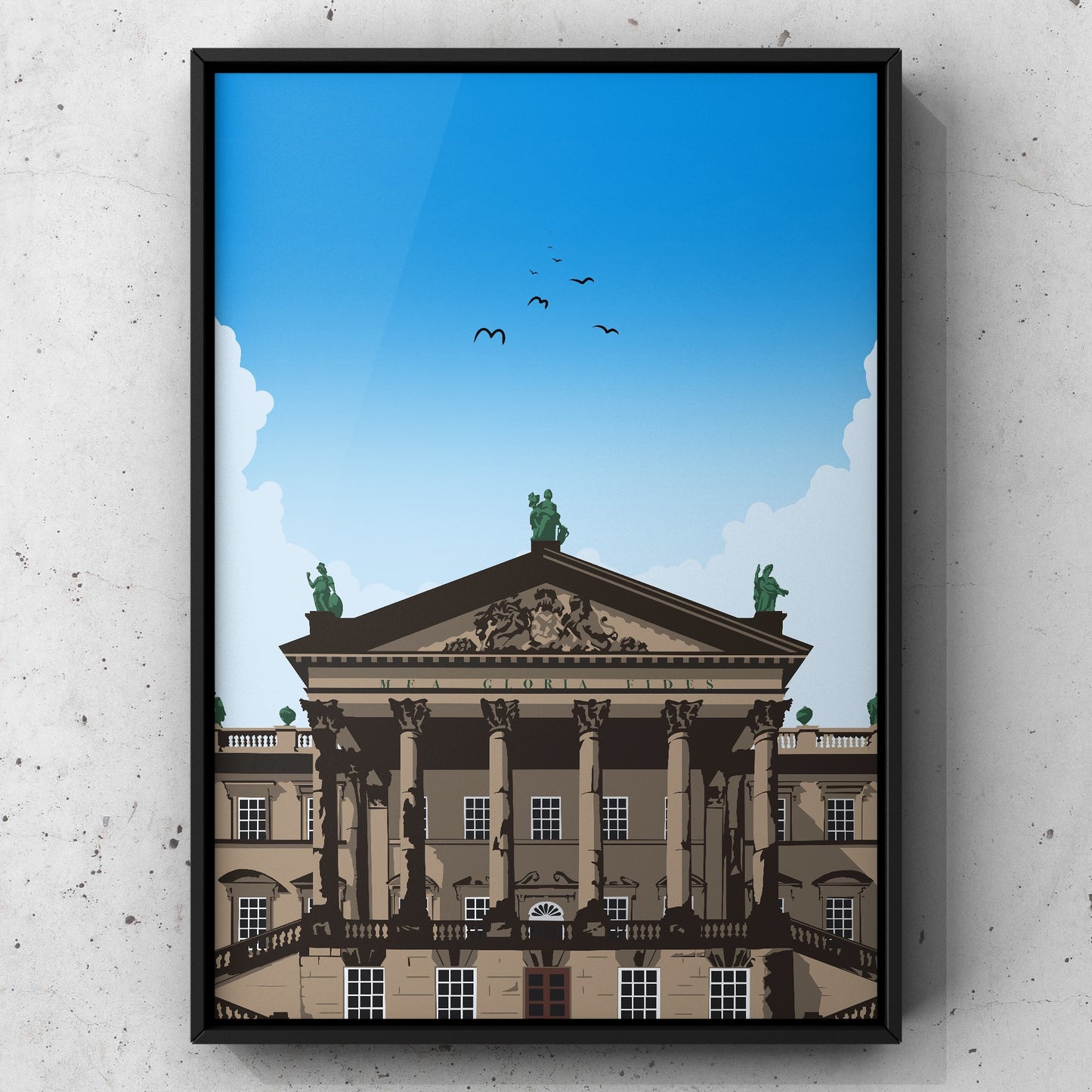 Wentworth Woodhouse Print | Rotherham Print | A5 A4 A3