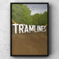 Tramline Festival Sign Print | Sheffield Print | A5 A4 A3