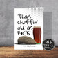 Yorkshire Themed Birthday Card | Yorkshire slang | A5 Card and Envelope - Millstones & Moor