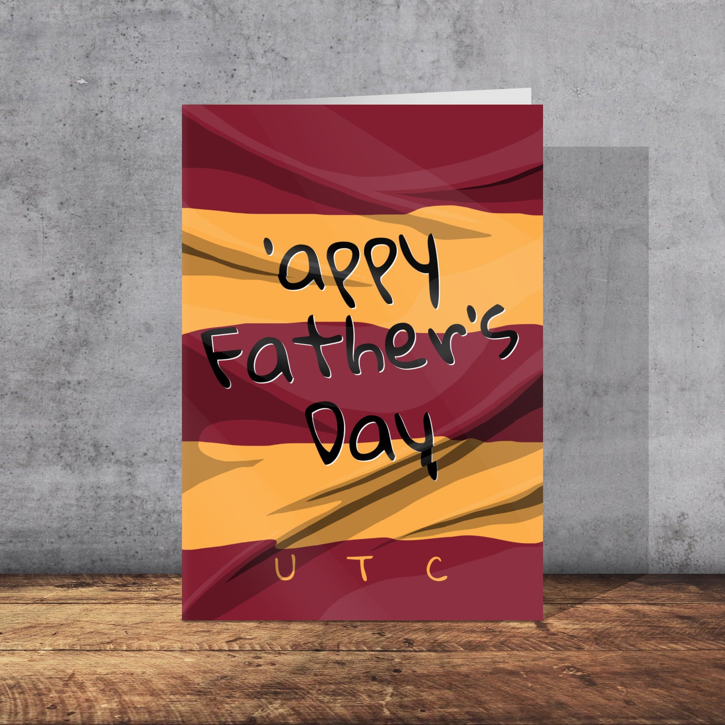 Bradford City Football Club Father’s Day Card | Yorkshire Slang | A5 Card and Envelope