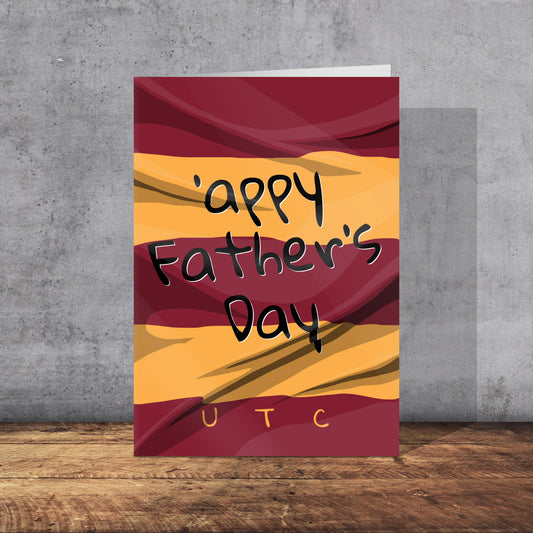 Bradford City Football Club Father’s Day Card | Yorkshire Slang | A5 Card and Envelope