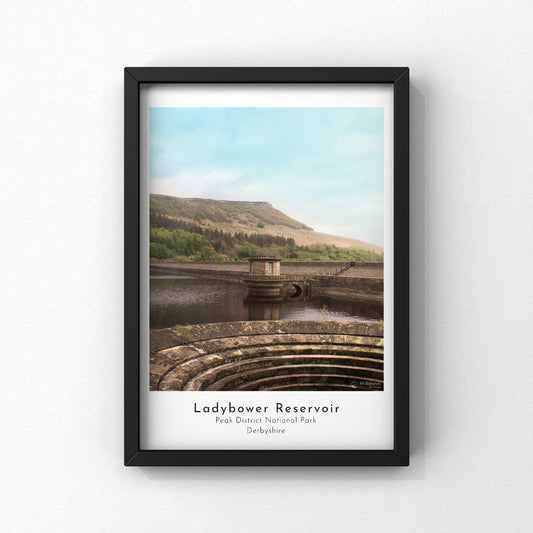 Ladybower Reservoir Photograph Print | Peak District Photo Artwork | A5 A4 A3