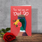 Yorkshire Duck Valentine’s Day Card | Yorkshire Slang | A5 Card and Envelope