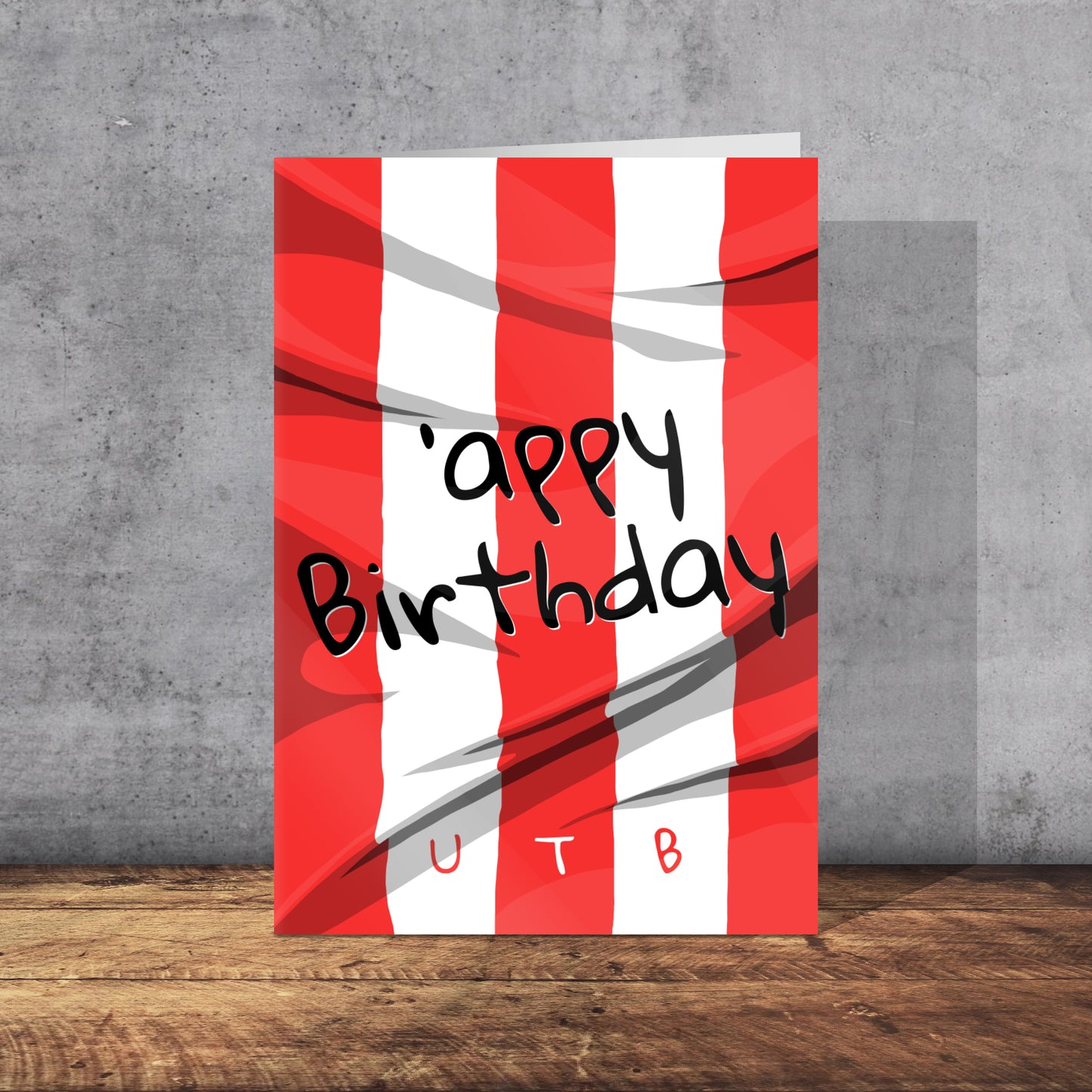 Sheffield United Themed Birthday Card | Sheffield Slang | A5 Card and Envelope