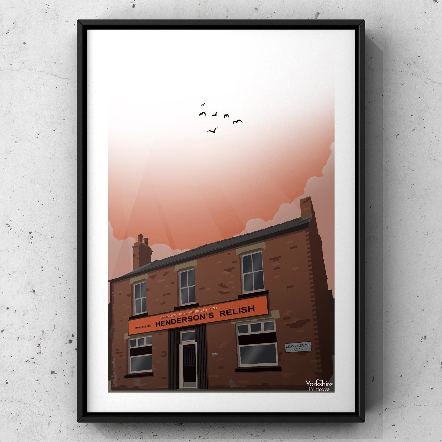 Henderson’s Relish Factory | Sheffield Print | A5 A4 A3