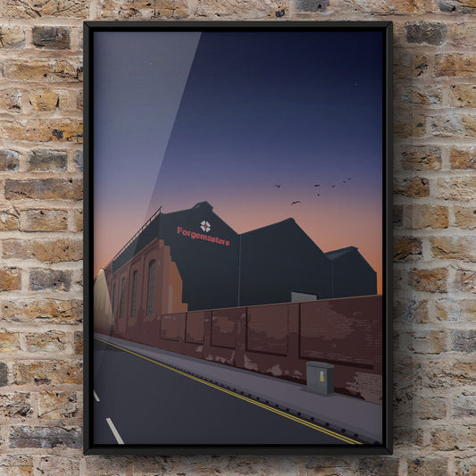 Forgemasters Building | Sheffield Print | A5 A4 A3