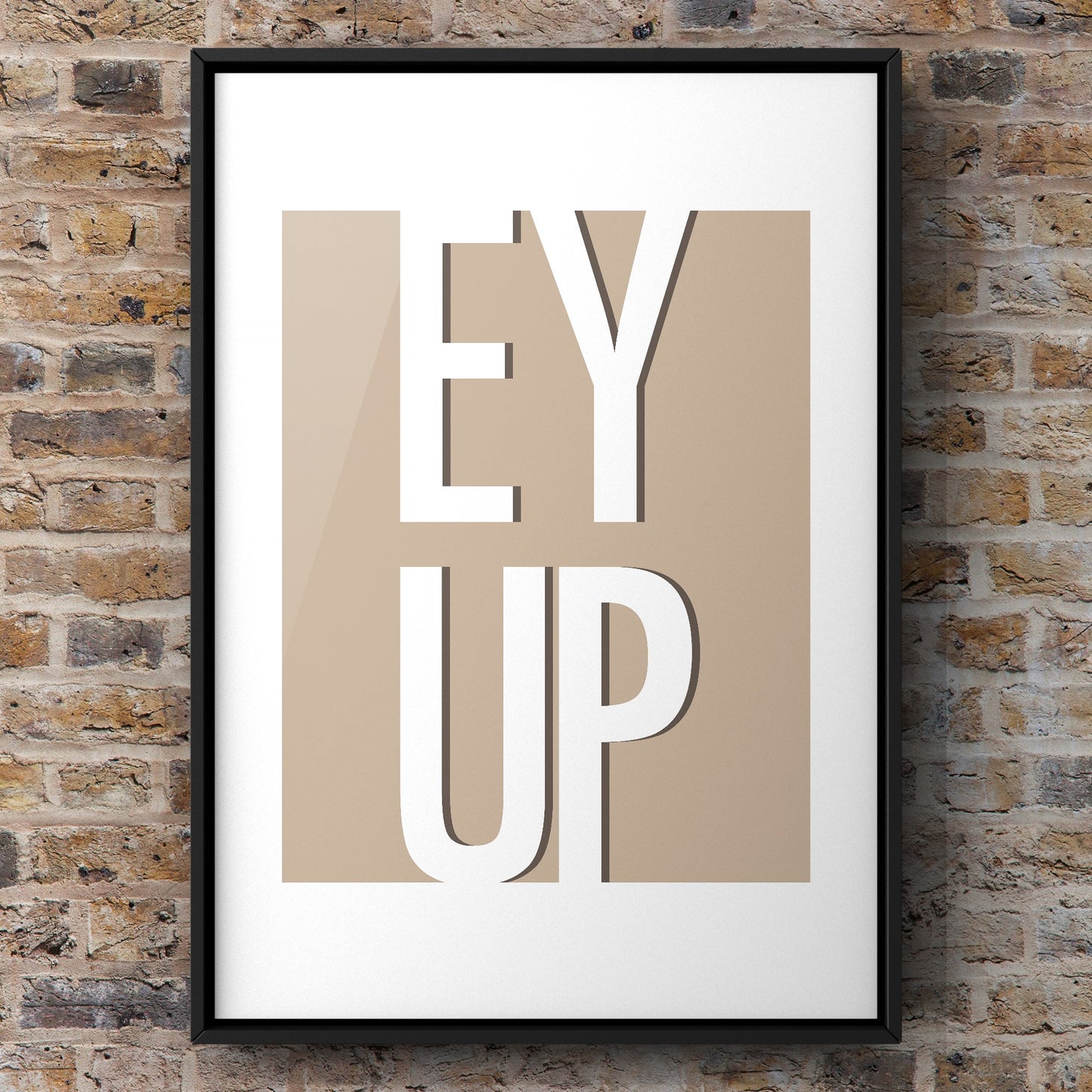 Ey Up Print | Yorkshire Slang | A5 A4 A3