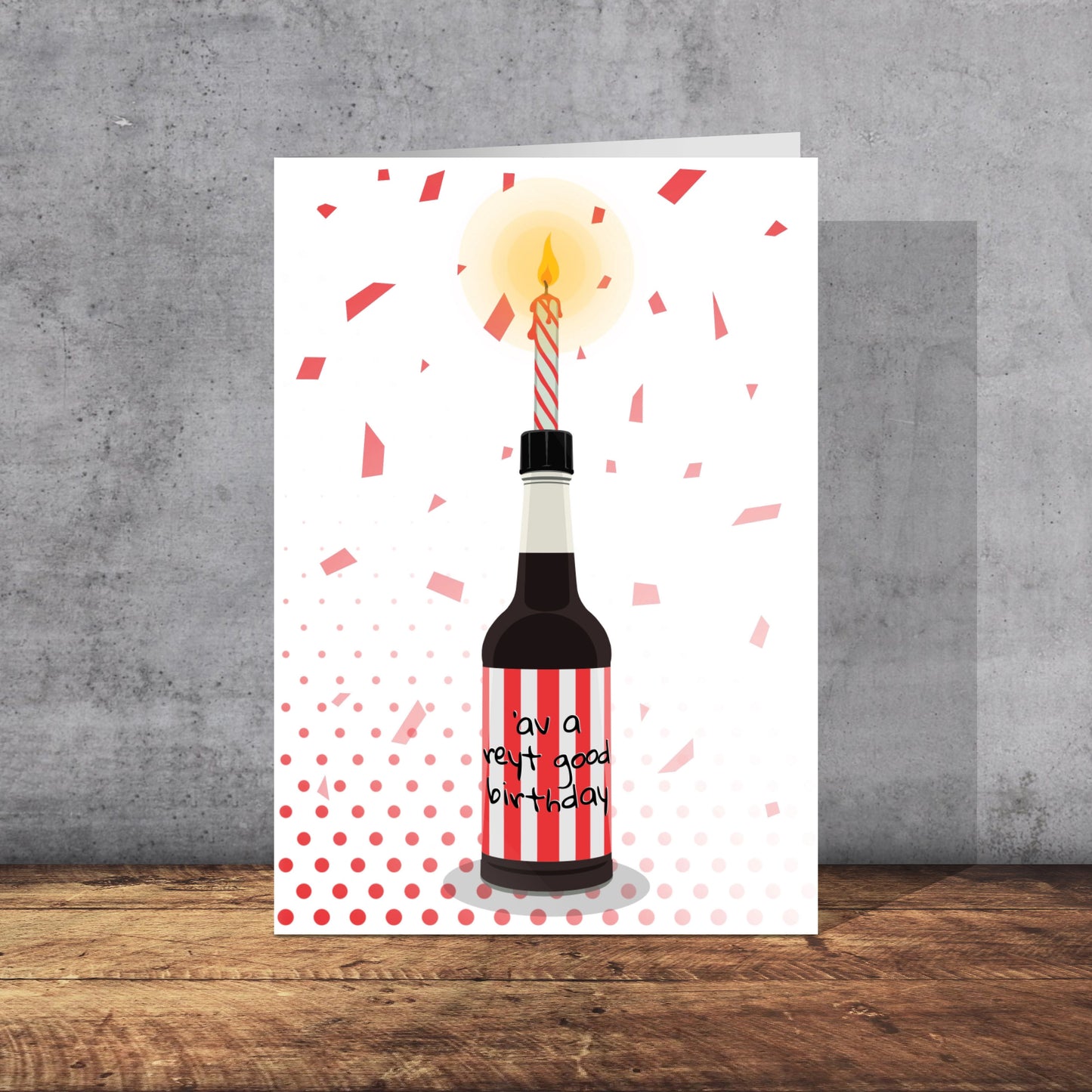 Henderson’s Relish Sheffield United Birthday Card | Sheffield Slang | A5 Card and Envelope