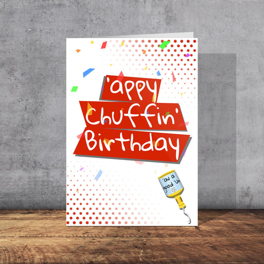 Happy Birthday Card | Yorkshire slang | A5 Card and Envelope